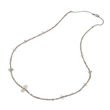 Ancient Silver Burmese Pyu Beads Necklace