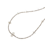 Ancient Silver Burmese Pyu Beads Necklace