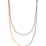 Ellory Necklace in Grey & Yellow