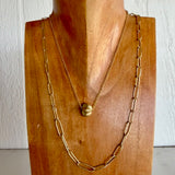 Acorn Necklace in 18k Yellow Gold