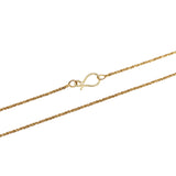 Twisted Chain in 18k Plated Gold - 16"