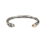 Sunray Dyo Cuff in Oxidized Silver