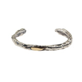 Sunray Dyo Cuff in Oxidized Silver