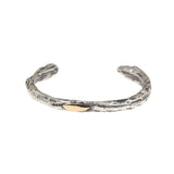 Sunray Dyo Cuff in Oxidized Silver