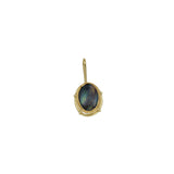 Australian Opal Pendant in 18k Yellow Gold