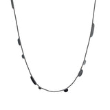 Finn Necklace in Oxidized Silver