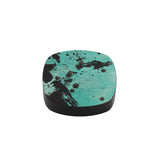 Black Scatter Brooch in Wood