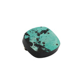 Black Scatter Brooch in Wood