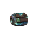 Subscape Brooch in Wood