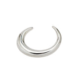 Egg Cuff in Silver