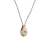 Carved Organic-Shaped Antler Necklace