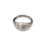 Carved Silver Ring
