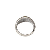Carved Silver Ring