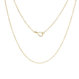 18k Yellow Gold Cable Chain
