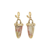Jasper Ripe Earrings in Bronze