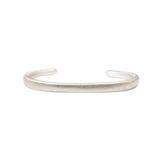 Plain Men's Cuff in Brushed Silver