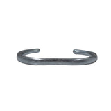 Plain Men's Cuff in Oxidized Silver