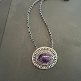 Custom Chain Added to Estate Pendant