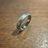 S/O 5mm Delicate Modeled Band in 14k x1 White Gold