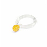 Dot Ring in Glass