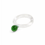 Dot Ring in Glass