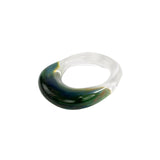 Teal & Clear Organic Band