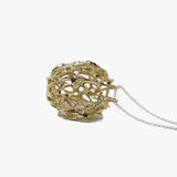 Coração Necklace in Yellow Bronze