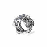 Banksia Lace Ring in Silver