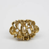 Banksia Root Ring in Bronze