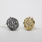 Coração Necklace in Oxidized Silver