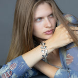 Dyad Chain Link Bracelet in Silver