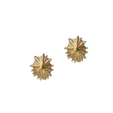 Tiny Limpet Post Earrings in 10k Yellow Gold