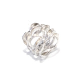 Banksia Lace Ring in Silver