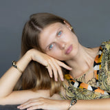 Slide Cuff in Bronze