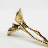 Slide Hair Stick in Yellow Bronze