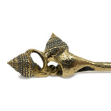 Spire Hair Stick in Yellow Bronze