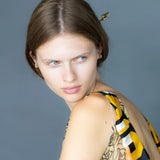 Spire Hair Stick in Yellow Bronze