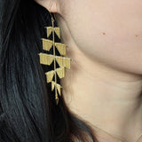 Galleon Earrings in Gold-Fill - Large