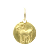 Aries Pendant in 18k Yellow Gold