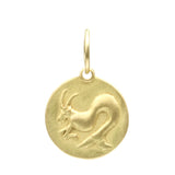 Capricorn Pendant in 18k Yellow Gold