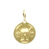 Taurus Pendant in 18k Yellow Gold