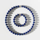 Modern Matriarch Lapis Bracelet in Silver