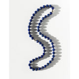 Modern Matriarch Lapis Necklace in Silver