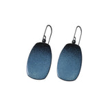 Nova Earrings in Blue Enamel