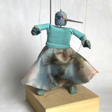 Narwhal Lady Marionette