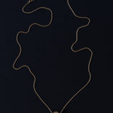 Rebel Within Egg Necklace in 18k Yellow Gold with Hidden Diamond