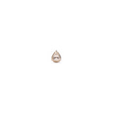 Rose Cut Diamond Earring - Single