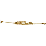Bare Frame Bracelet in Gold