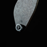 Black Diamond Fragment Post Earrings in Blackened Silver