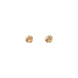 Alina Post Earrings with Oregon Sunstone